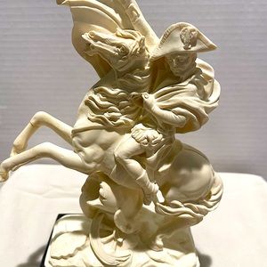 Antique Statue of Napoleon Bonaparte by A. Santini